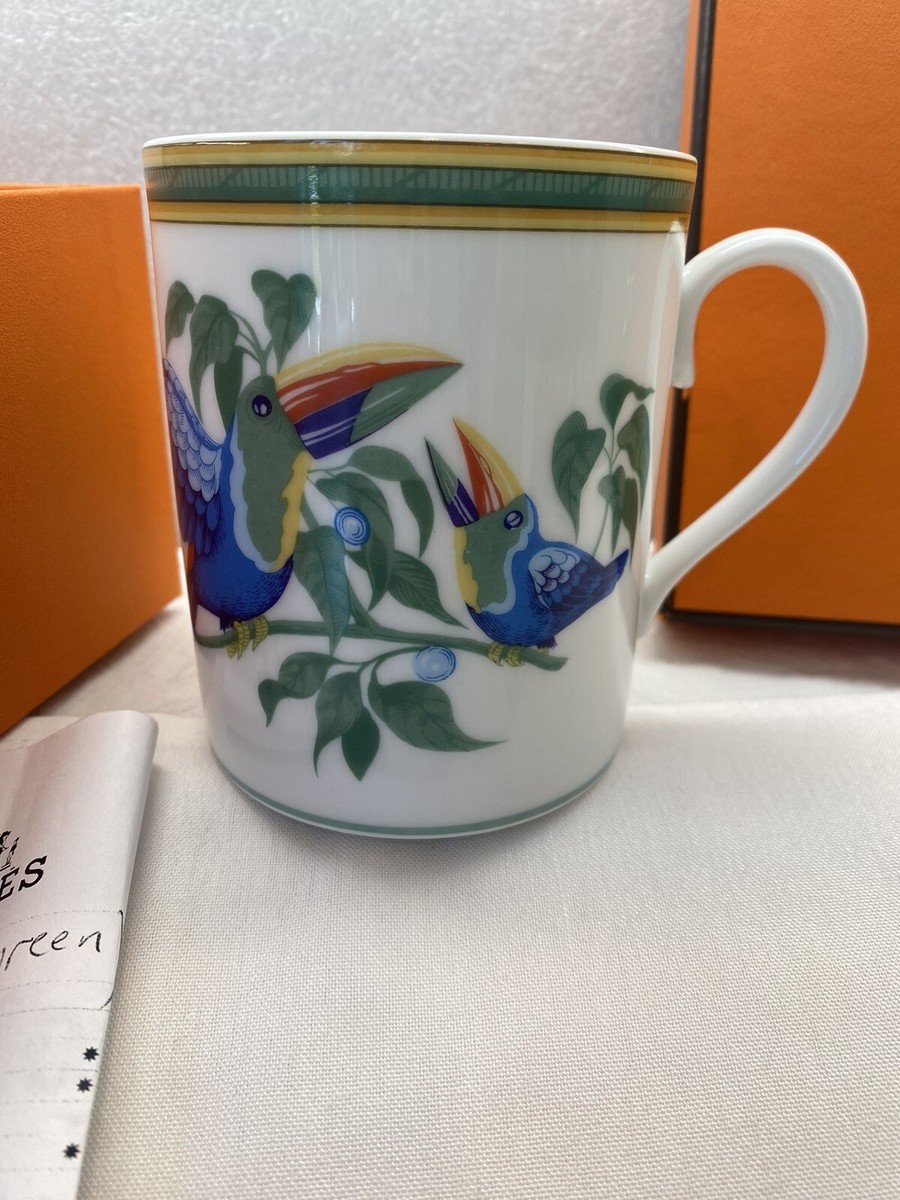 Hermes Toucans Mug Cup Tableware Animal Wild Bird Dinnerware