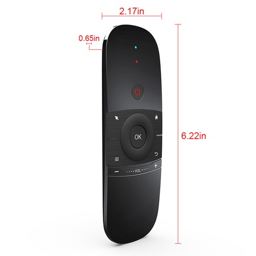 Wechip W1 2.4G Drahtlose Tastatur Fernbedienung USB Empfänger Für B5C3 - Bild 10 von 12