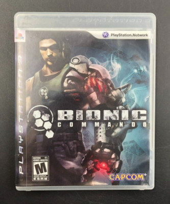 Bionic Commando (PS3) w/ Manual *TESTED & WORKING*