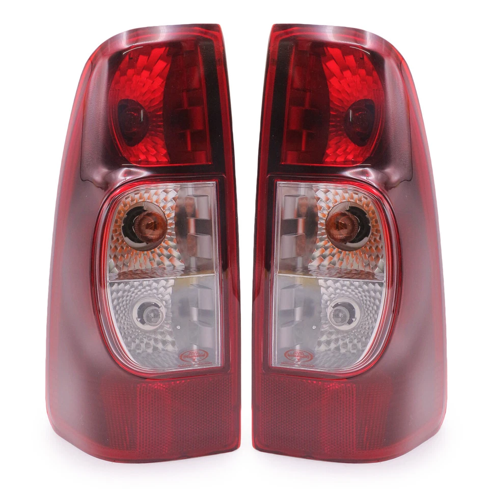 Pair Tail Lamps Light Dark Red Fits Isuzu D-Max Holden Rodeo Colorado 2007 2011 Foto 4 de 4