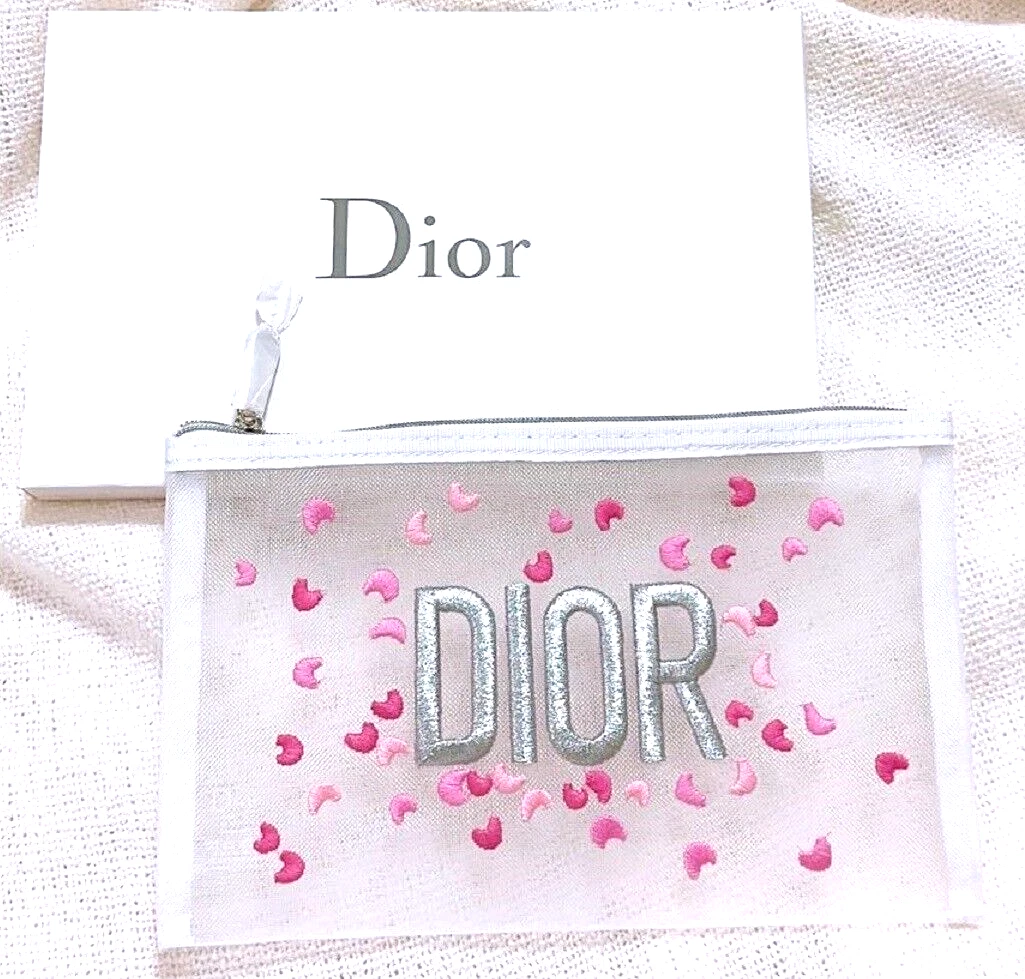 Petit sac en maille limitée Christian Dior NEUF DHL poche sac maquillage