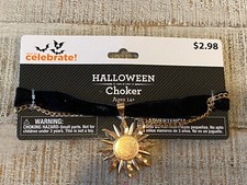 Way to Celebrate Halloween Adult Choker Necklace / New