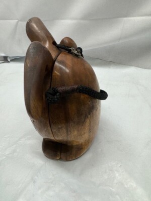 Timmy Woods Of Beverly Hills Hand Crafted Wooden Purse Clutch bag