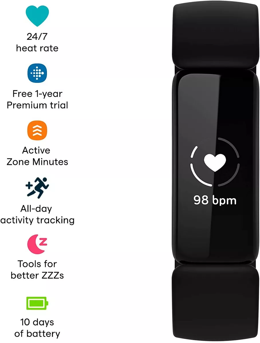 Fitbit Inspire 2 Activity Tracker -Fitness tracker + Heart Rate