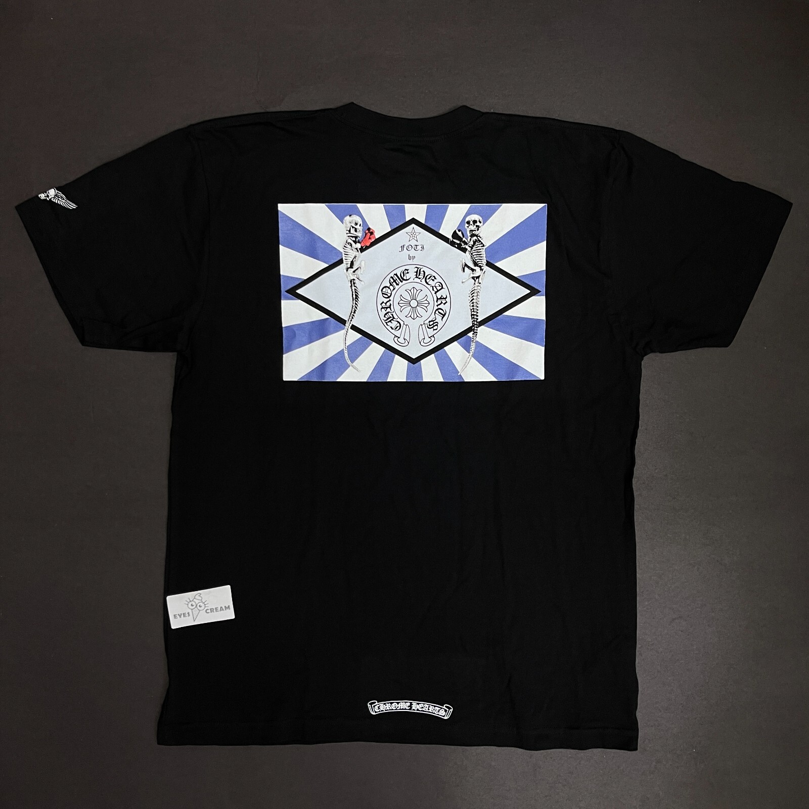 New DS Chrome Hearts CH joe Foti logo boxing T-Shirt tee L Auth