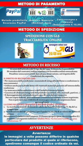 PRIGIONIERO FISSA CILINDRO CIF MM 6 X 105 PIAGGIO GILERA 50 5041 - Foto 3 di 3