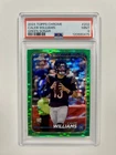 2024 Topps Chrome Caleb Williams RC Green Sonar Refractor /99 PSA 9 Bears #202