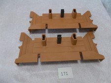 Playmobil  alte Ritterburg 3666  Bodenplatte große Zugbrücke  171 M