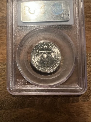 1943-D Washington Quarter, PCGS MS-65, Omaha Bank Hoard *Rare* - Picture 4 of 4