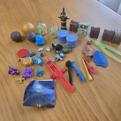Treasure Monster Gold Mixed Lot Of Randoms Toy Toys VTG