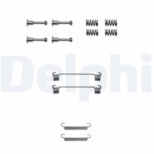 DELPHI Zubehörsatz Bremsbacken LY1125 für PEUGEOT JAGUAR XJ X300 605 6B 16V 12V