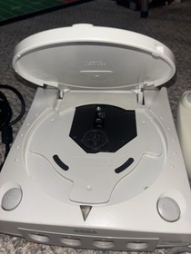 Sega Dreamcast Console With 2 Controllers, Games & Memory Card Tested Works