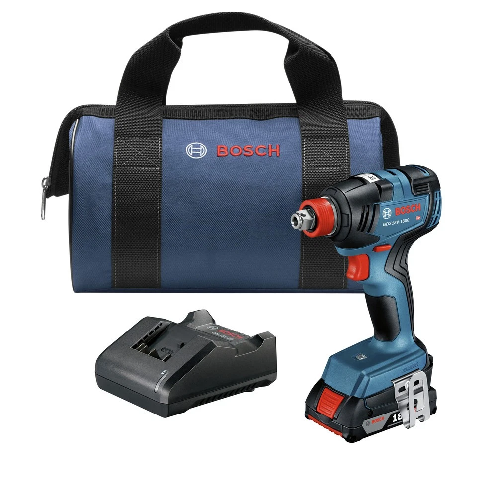 Bosch GDX18V-1800B12-RT 18V 2-in-1 Impact Driver/Wrench Certified Refurbished Review