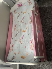 Kids Bed From Wayfair. Very Good Condition with Mattress and Storage .