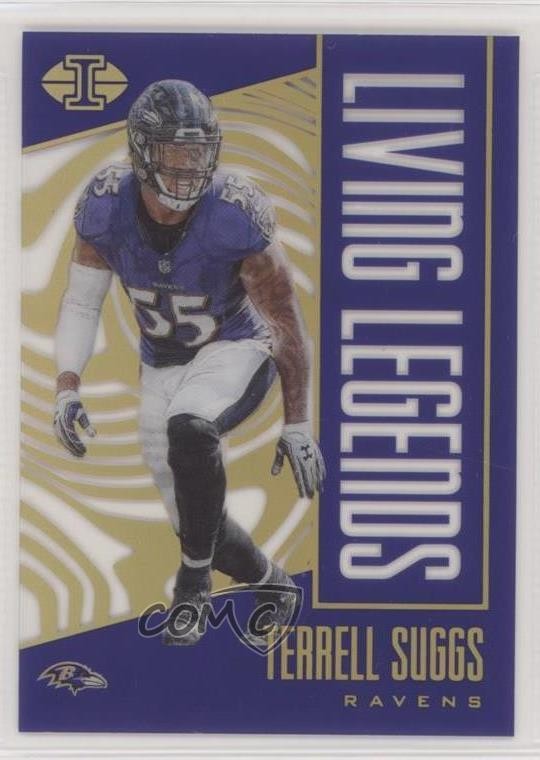 2017 Panini Illusions Living Legends Terrell Suggs #16 1s6