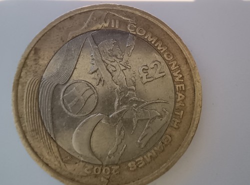 £2 pound coin commonwealth games 2002 England rare | eBay UK