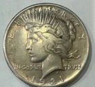 1921 p morgan silver dollar Key Date Gold Toning Starting