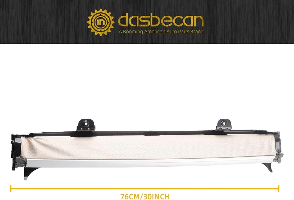 Beige Panoramic Sunroof Shade for 2008-2017 VW Jetta Golf Tiguan Sharan Audi Q5 - Image 4 of 4