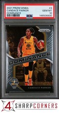 2021 PANINI PRIZM WNBA DOMINANCE #4 CANDACE PARKER POP 2 PSA 10