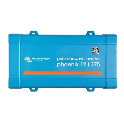 Victron Phoenix Inverter 12 VDC - 375W - 120 VAC - 50/60Hz PIN123750500 UPC 8...