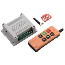 Wireless Remote Control RF Switch 6 Channel 10A Relay Receiver 12-36V 6CH