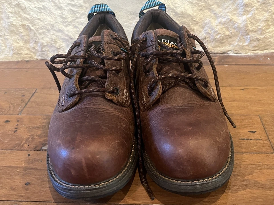 Zapatos de cuero Ariat para mujer 9,5 B punta compuesta EX Foto 4 de 4