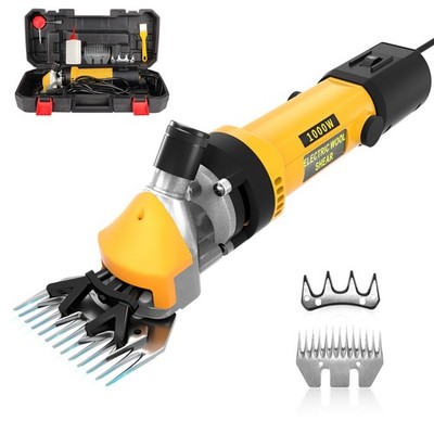 PAT JUUMG 1000W Sheep Shears Electric Farm Livestock Haircut with 2 Blades Pr...