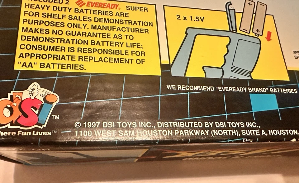 Luz láser vintage Star Blaster N Sound 1997 DSI 24087 SIN ABRIR SIN USAR Foto 3 de 4