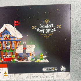 LEGO Icons: Santa's Post Office (10339) Building Toy Set Collectible Holiday New