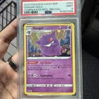 PSA 9 2020 Pokemon GENGAR - HOLO #052 Black Star Promo w/ Swirl #SWSH052 swirl🌀