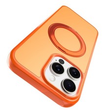 For Apple iPhone 13 Pro Max Pro Plus 13 Orange Case Mangetic Metal Ring Cover