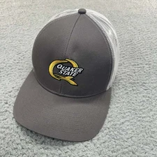 Quaker State Oil hat Hat Cap Mens Trucker Hat One Size Outdoor Cap Mechanic Race