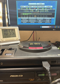 SEGA MEGA CD console only HAA-2910 working condition