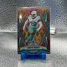 Panini Phoenix 2025 Jordyn Brooks #19 Fire Burst /350 Miami Dolphins Football