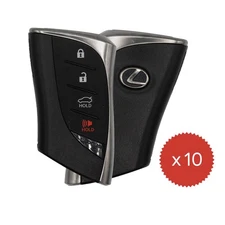 10x Used Key Fob Remote for 2020–2025 Lexus ES250 ES300H ES350 LS500 (HYQ14FBZ)