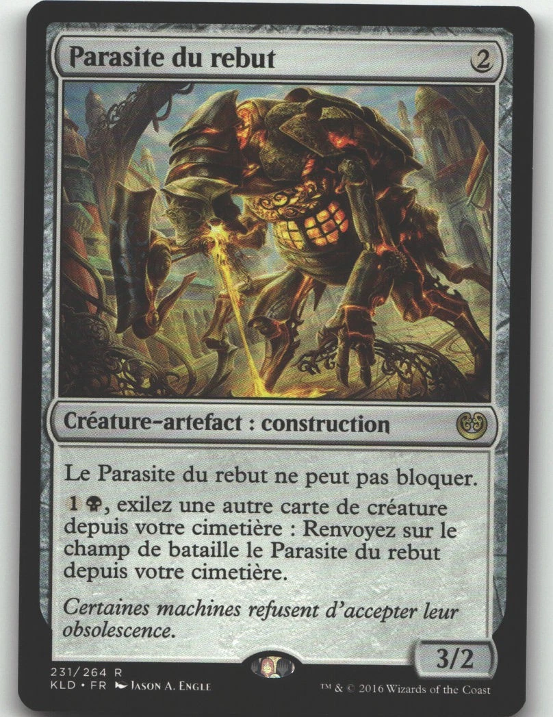 Magic: The Gathering Trading Card Games in French Individual Black