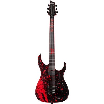 Schecter Sullivan King Banshee-6 FR S Obsidian Blood - E-Gitarre