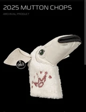 2025 Scotty Cameron Mutton Chops Headcover - Open Championship SOLD OUT - RARE