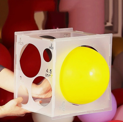 Kunststoff Ballon Größenbox Ballongröße Messbox Säule Ballon Deko