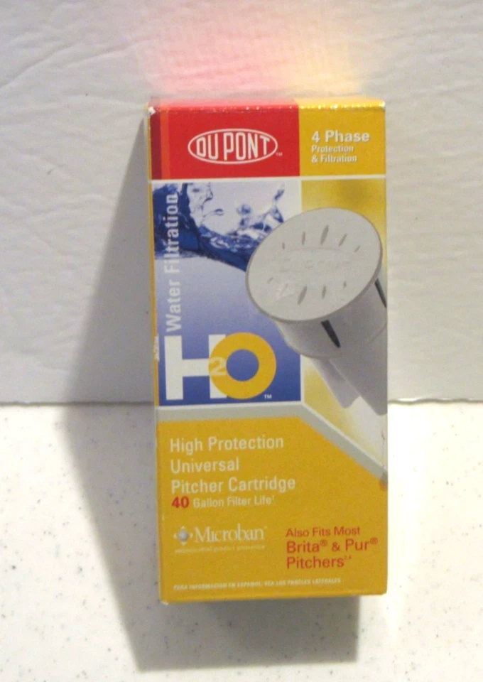 Jarra de filtro de agua Dupont de 8 tazas con tapas y filtro extra coloridos Foto 4 de 4