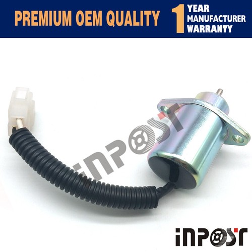 1503ES-12A5UC5S 12V solenoide de cierre de combustible para John Deere Kubota D905 D1105 - Imagen 4 de 6
