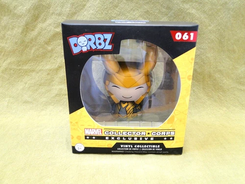 Funko Dorbz Marvel Collector Corps: Loki Vinyl Figure #061 (DAMAGED BOX)