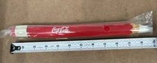 Coca Cola Large Pencil Ruler Eraser 12” Vtg Coke Novelty Office School Supply