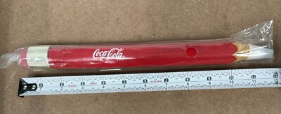 Coca Cola Large Pencil Ruler Eraser 12” Vtg Coke Novelty Office School ...