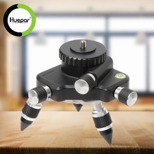 Huepar Metal 360-Degree Rotating Base Laser Adapter for Laser Tripod Connector