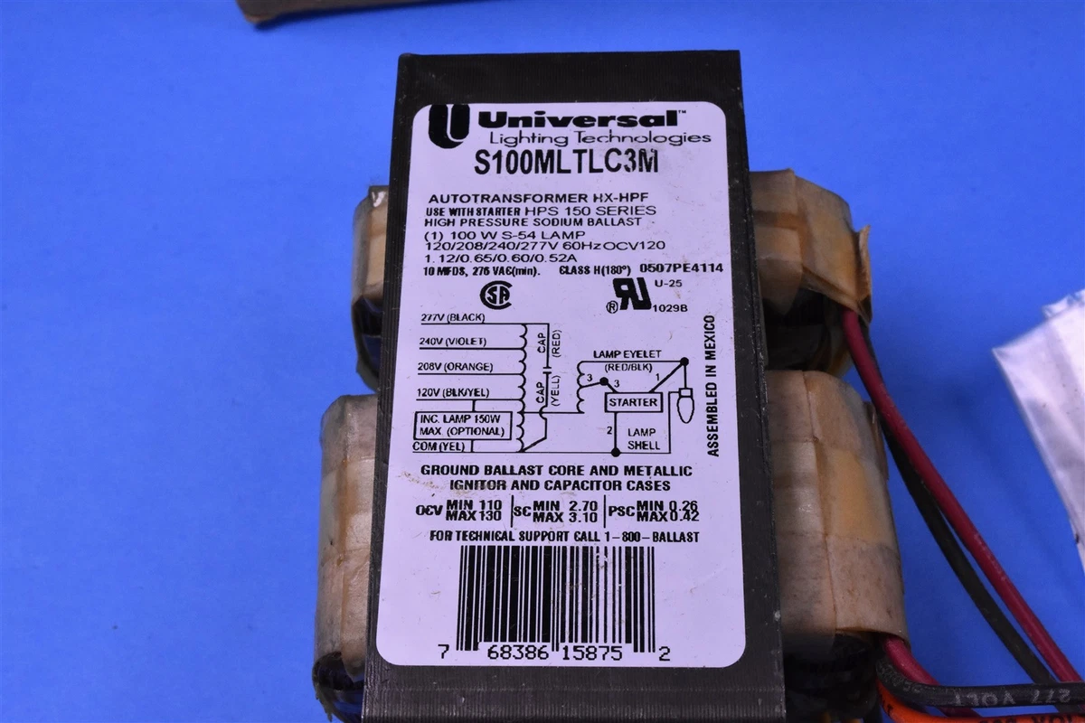 100w top hps ballast