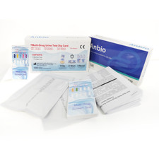 Anbio 2x 7in1 Multi Drogenschnelltest  f&uuml;r Urin AMP-BZO-COC-THC-MET-OPI-OXY