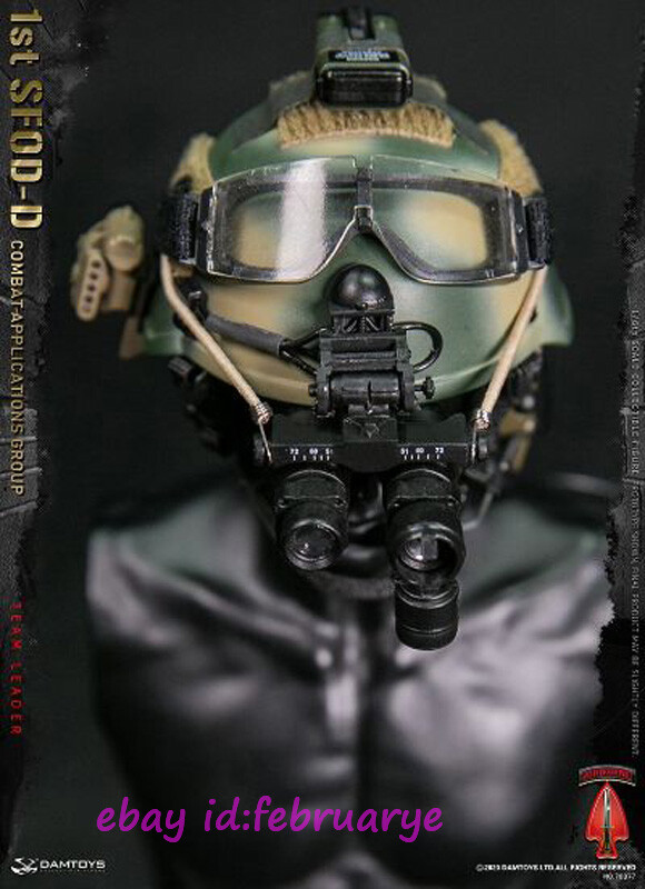 DAMTOYS 1/6 1st SFOD-D デルタ作戦 78077 Damtoys 1/6 78077 Delta Force 1st Sfod-D Captain Action