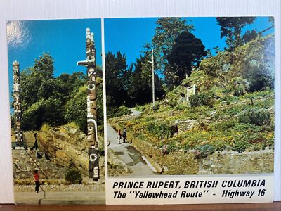 Vintage Postcard. The Yellowhead Route Prince Rupert British Columbia PC110