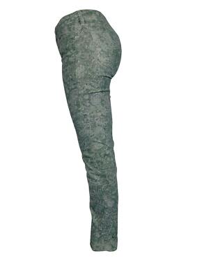 J02730 Damen Hose Jeans mavi Modell SOPHIE mid rise skinny W29 L34 grün wollweiß
